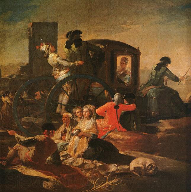 Francisco de Goya The Pottery Vendor Spain oil painting art